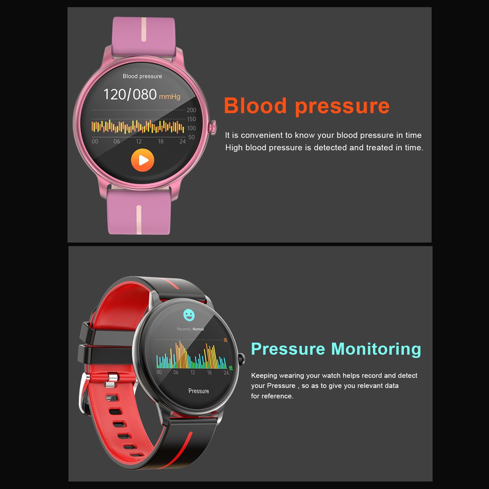 G98 Smart Watch: 1.43-inch Full Touch Screen, Health Monitoring, Exercise Records, for Android & iOS. 