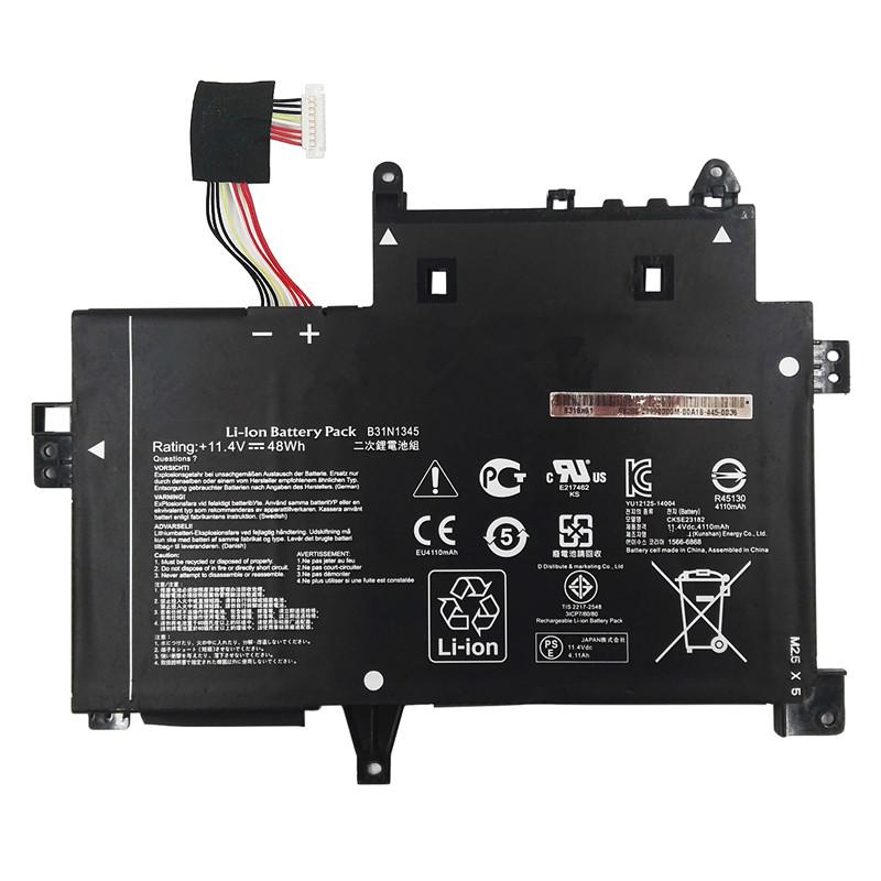 High Quality  laptop Battery B31N1345 for ASUS Transformer Book Flip TP500L TP500LA TP500LN 11.4V