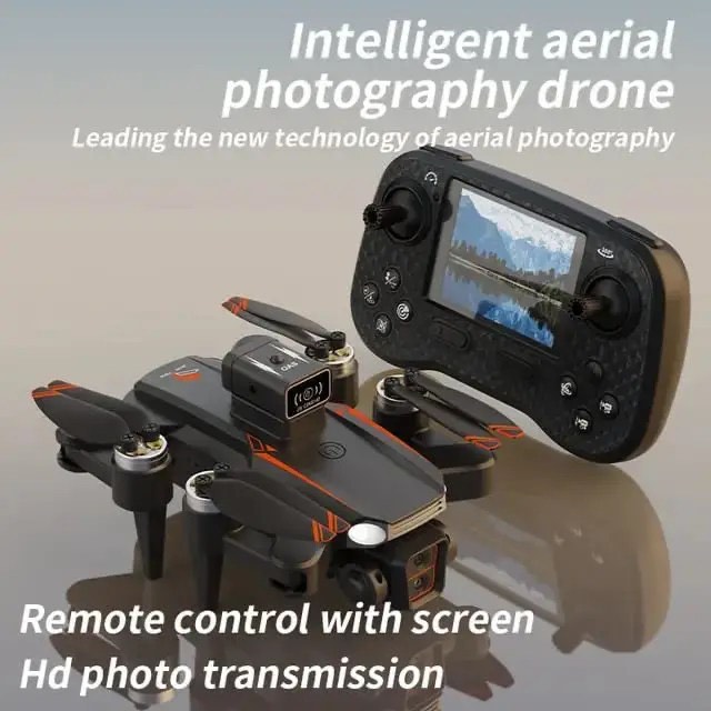 JS26H Display Screen Remote Control Long Battery Life HD Aerial Photography Drone, Brushless Motor Quadcopter, High Cost-Performance Beginner-Friendly Model