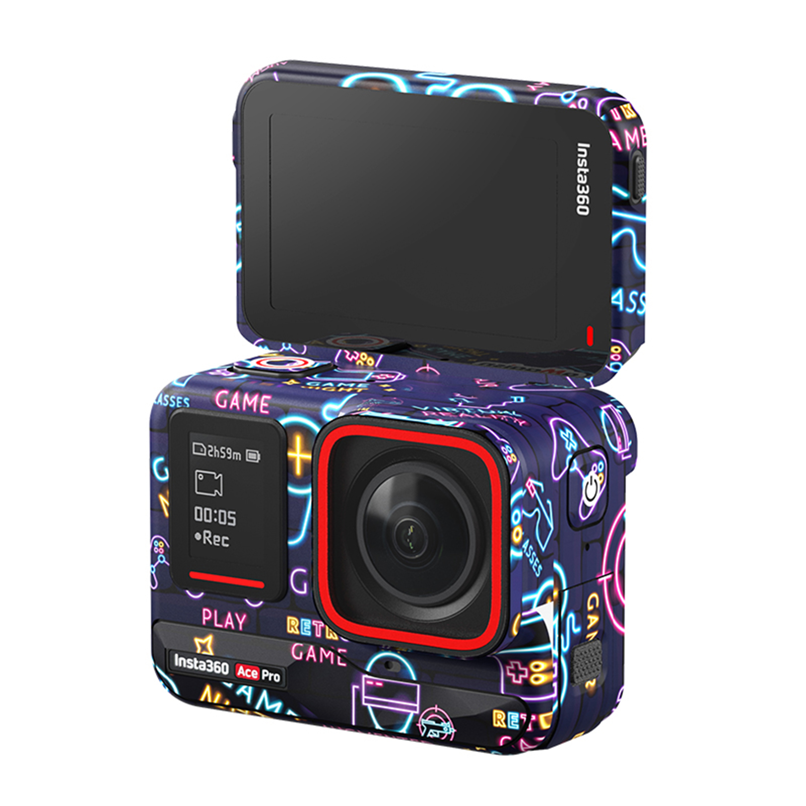 Camera Body Stickers Easy To Paste Camera Decal PVC Skin Decorative Stickers Action Camera Full Coverage Protective Accessories Easily Removed Reusable Camera Protection Skin. 