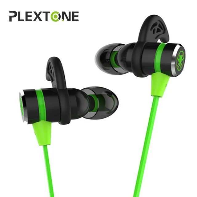 PLEXTONE G20 Earphone With Microphone Wired Magnetic Gaming Headset Stereo Bass Earbuds Computer Earphone. 