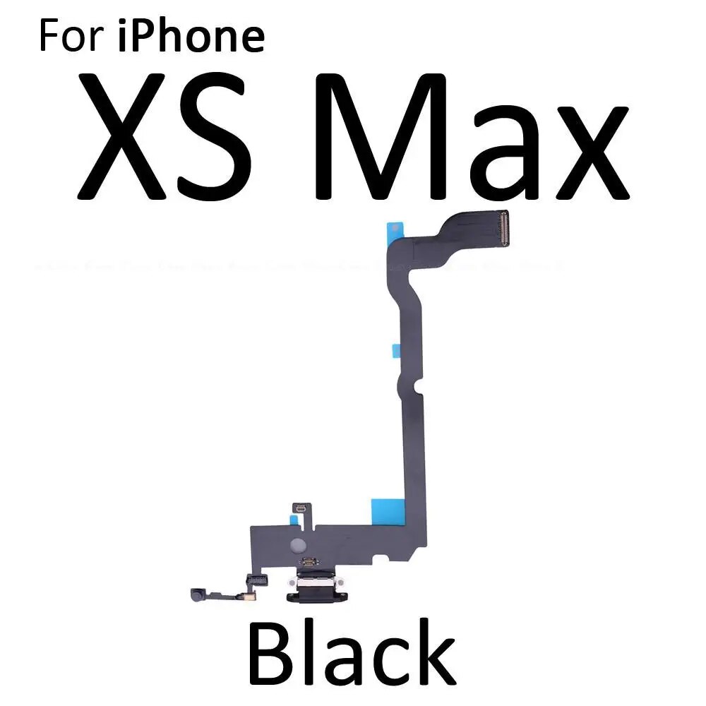 High Quality Charging Flex Cable For iPhone SE 2020 6 6S 7 8 Plus X XS Max USB Charger Port Dock Connector With Mic Flex Cable. 