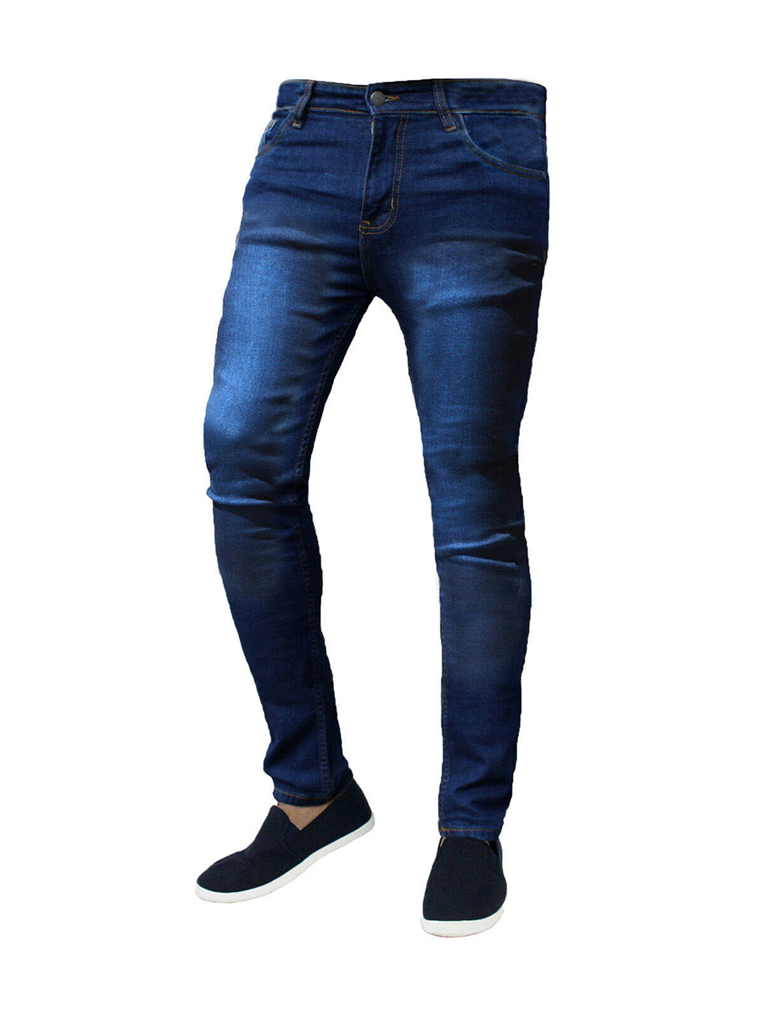 Fashion Youth Casual business white stretch jeans male men's trousers pencil  pants teenagers pantalon hombre
