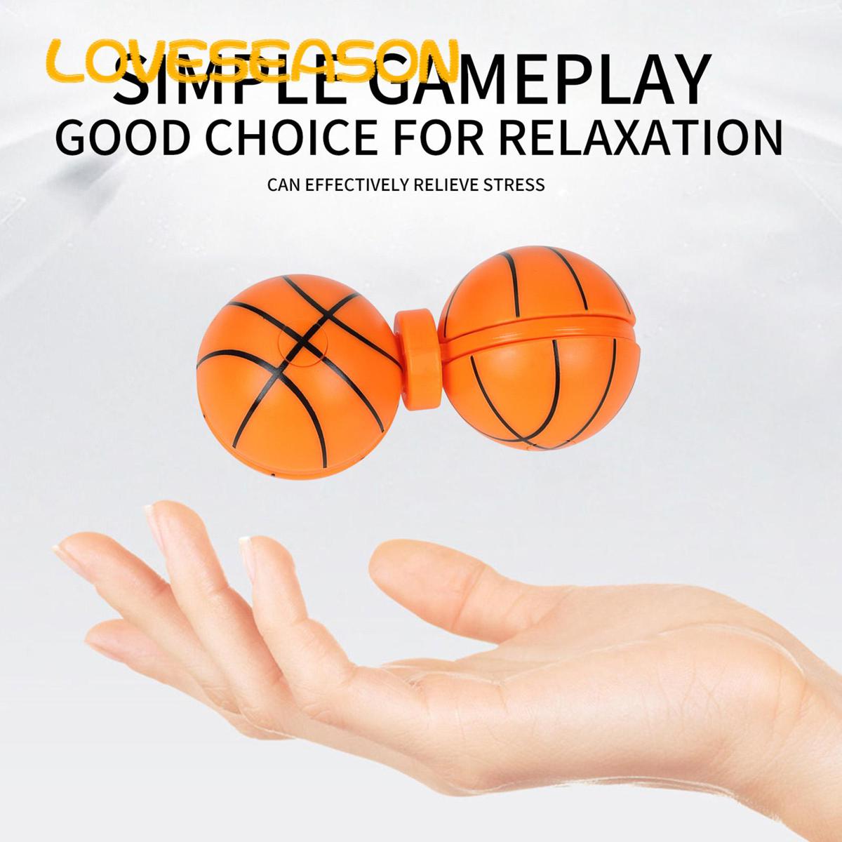 Hand Spinner Toy Portable Basketball Fidget Spinner for Stress Relief Realistic Design Compact Size Perfect for Fingertip Spinning Buy on Stress Relief Toy