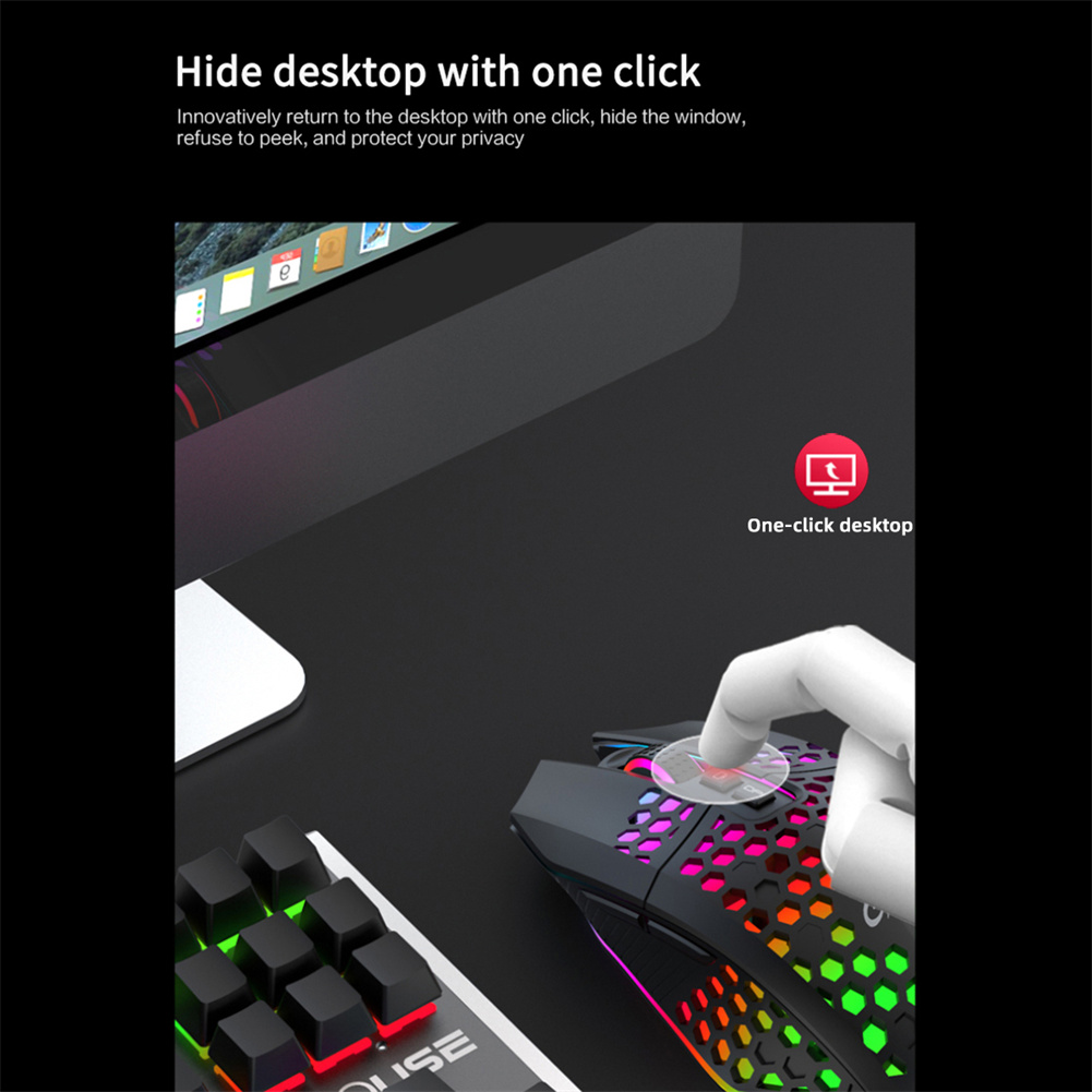 Wireless Mouse, Lighting Ergonomic Wireless Mouse, 2.4GHz USB Cordless Mouse, 1600DPI 500MAH Rechargeable Wireless Mouse For Computer Laptop PC. 