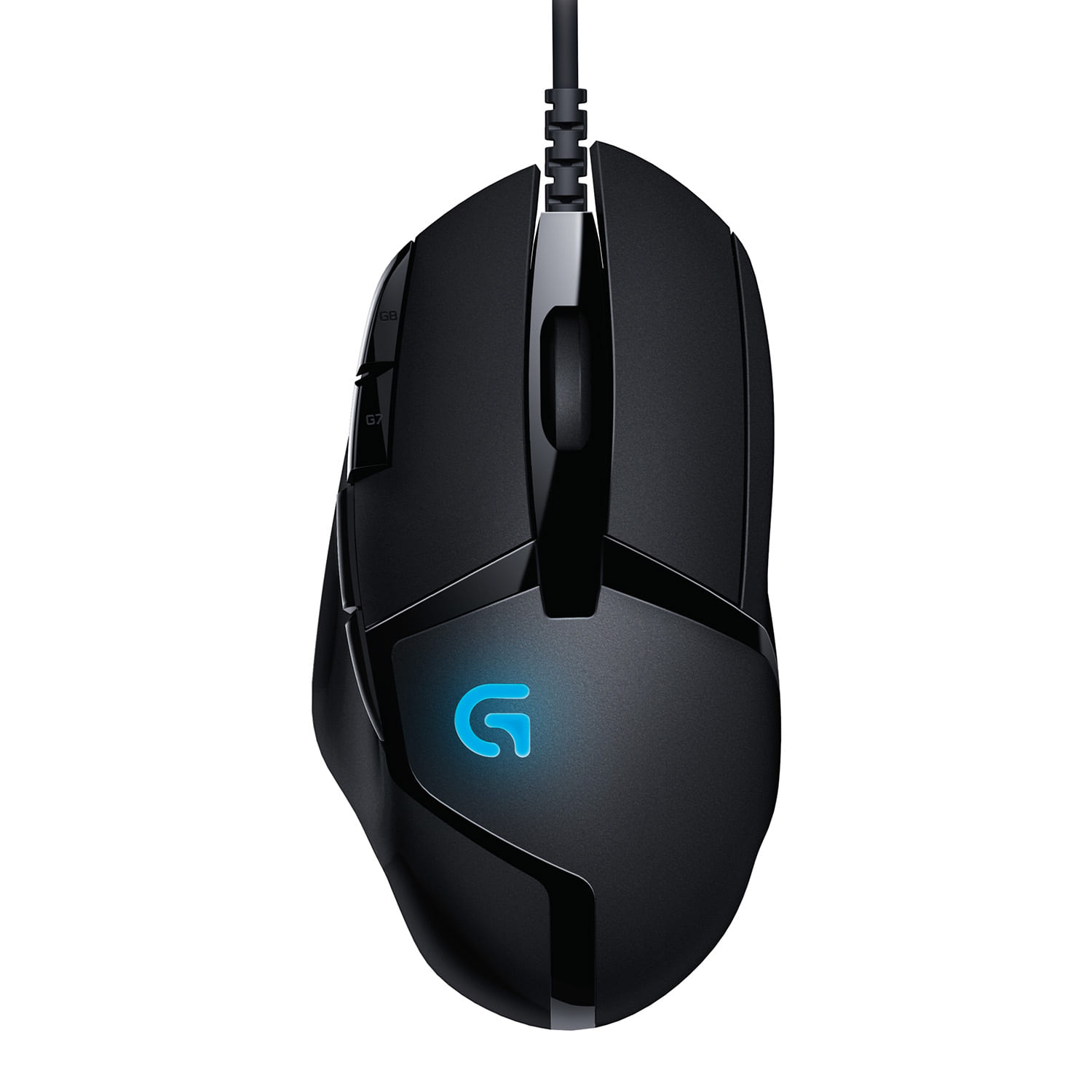 Logitech G402 Hyperion Fury Wired Gaming Mouse, 4,000 DPI, Lightweight, 8 Programmable Buttons, Compatible with PC / Mac - Black. 