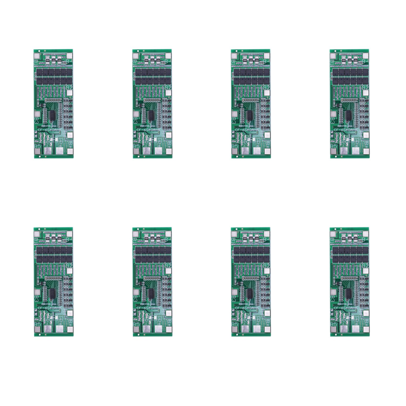 TWEXQNY 8X 24V 6S 40A 18650 Li-Ion Lithium Battery Protect Board Solar Lighting Pcb with Balance for Ebike Scooter