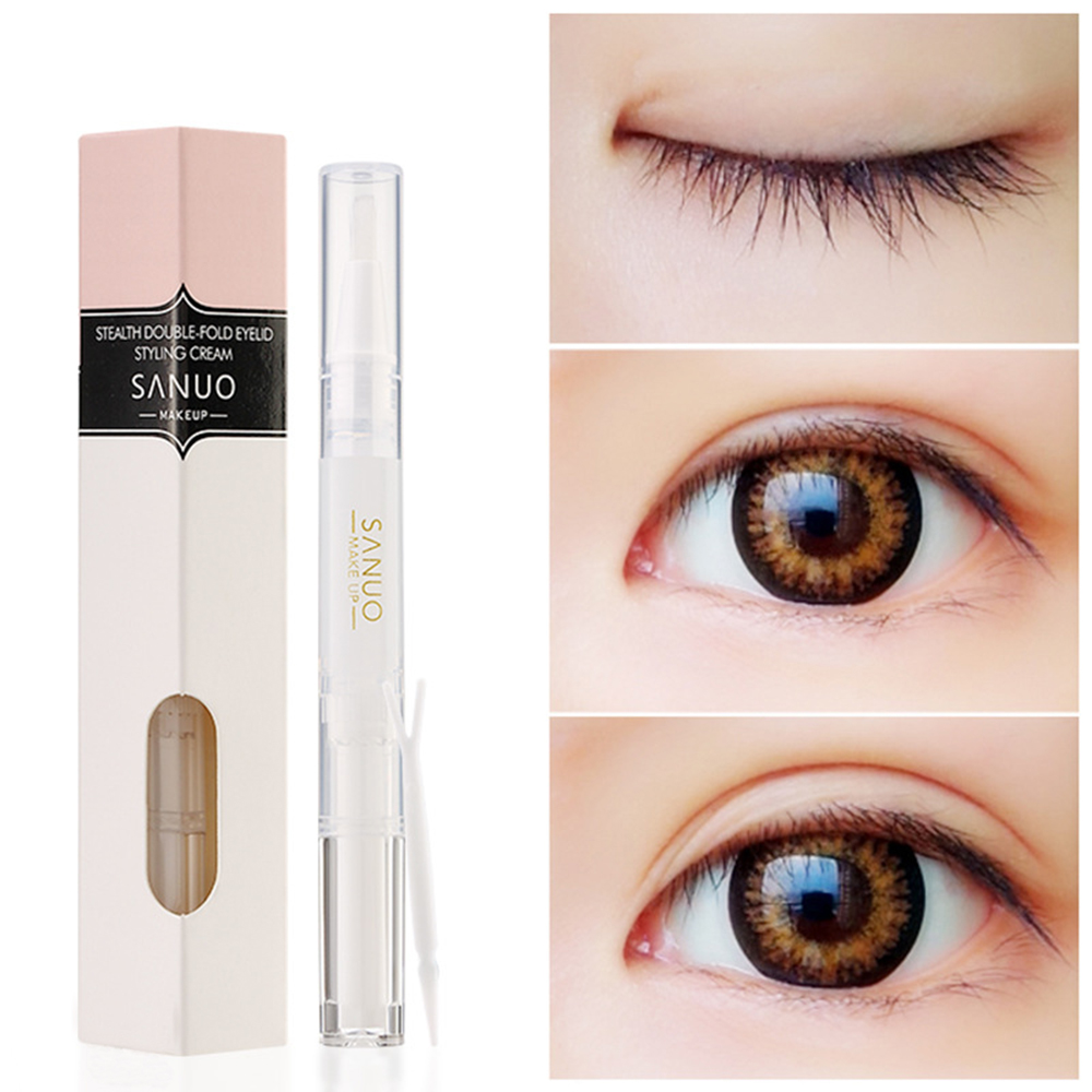 Professional Invisible Double Eyelids Big Eye Not Glue Transparent Eyelid Super Stretch Fold Lift Eyes Styling Strong Adhesive. 