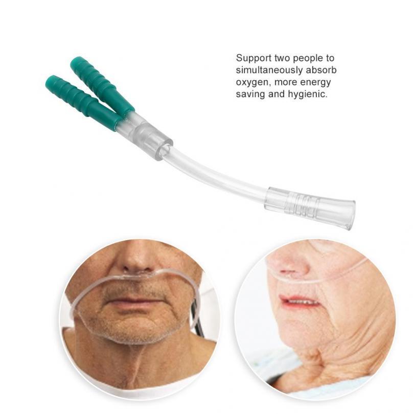 Disposable Oxygen Generator Three-Way Tube Tee Connector Ventilator cessories. 