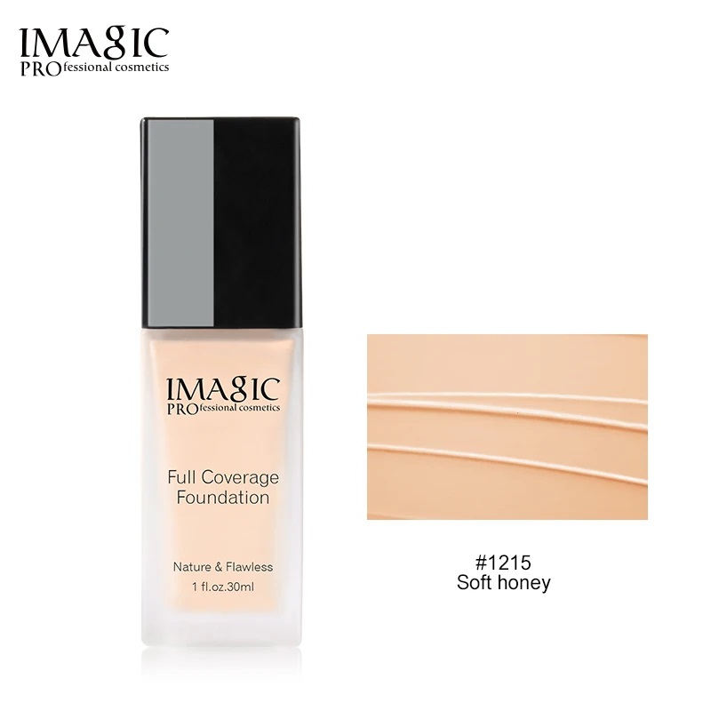 IMAGIC full coverage foundation spot removing liquid foundation matte waterproof foundation makeup- 30ml. 