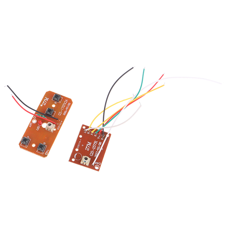 4CH RC Remote Control Circuit PCB Transmitter Receiver Board Car Accessories ZH. 