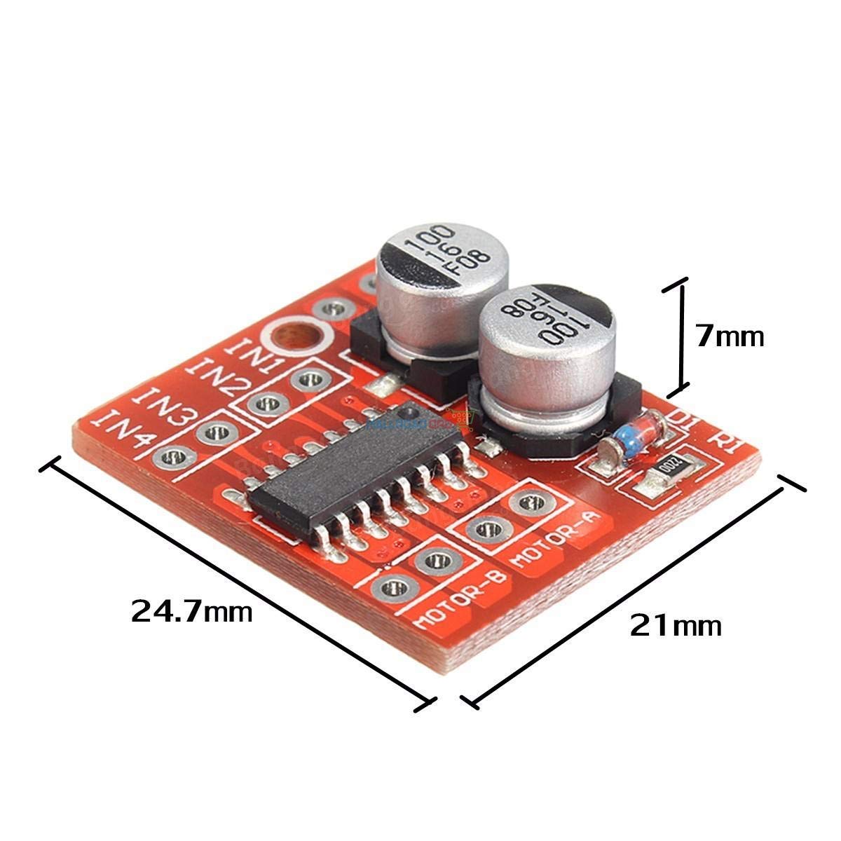 L298N Mini Motor Driver Module for Arduino Uno R3 Nano Mega. 