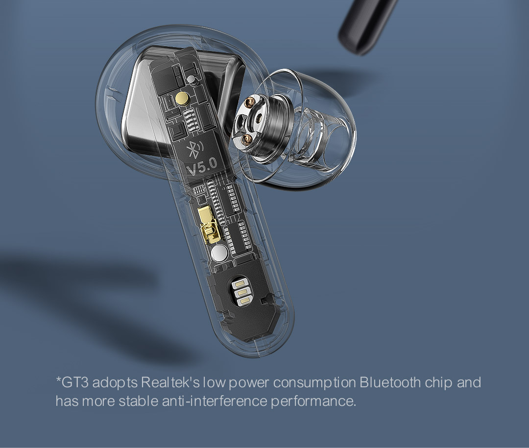 Buy Xiaomi Haylou TWS GT3 Bluetooth Earphone - Black at the lowest price in Bangladesh | Buying Grand.com