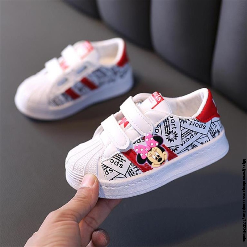 Toddler Baby Sneakers Mickey Minnie Child Boys Girls Infant Sport