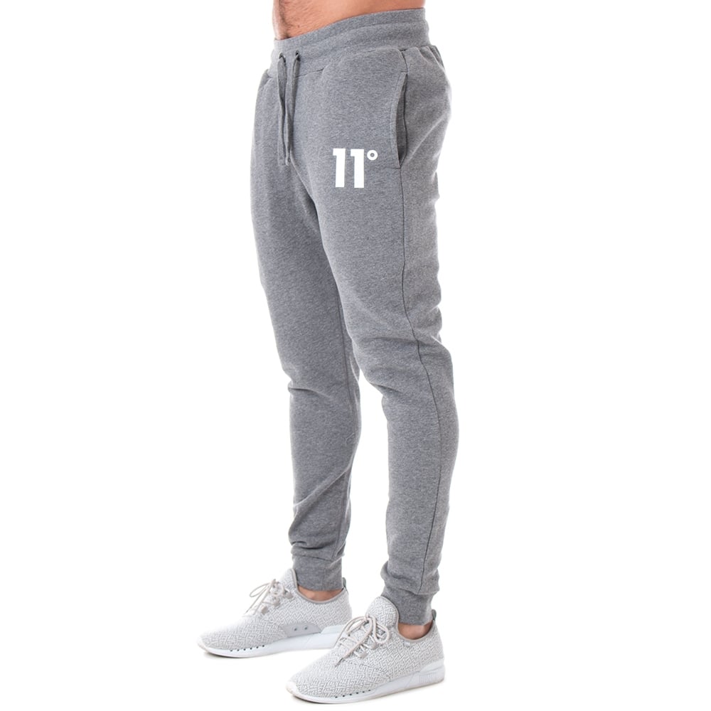 11 degrees grey joggers