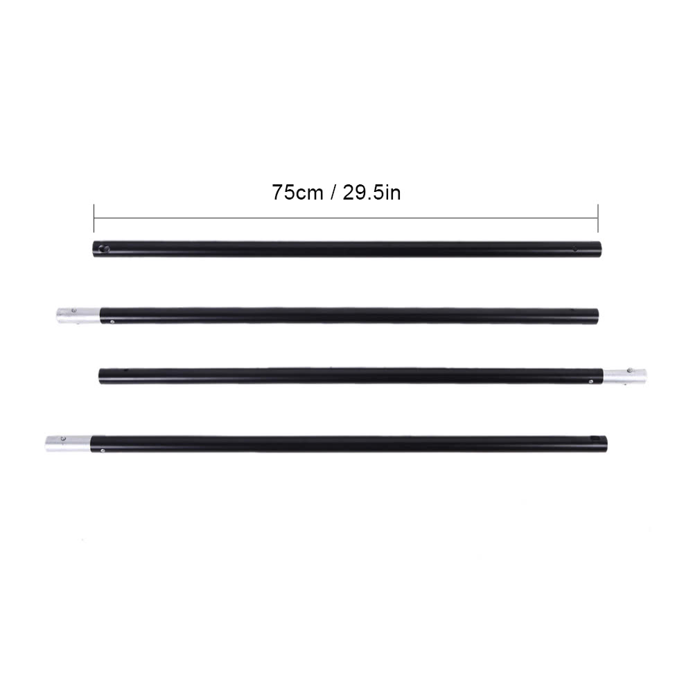 Photo Studio Kit Set Backdrop Stand with Storage Bag Black White Nonwoven Backdrops and Mini Clips - all new. 