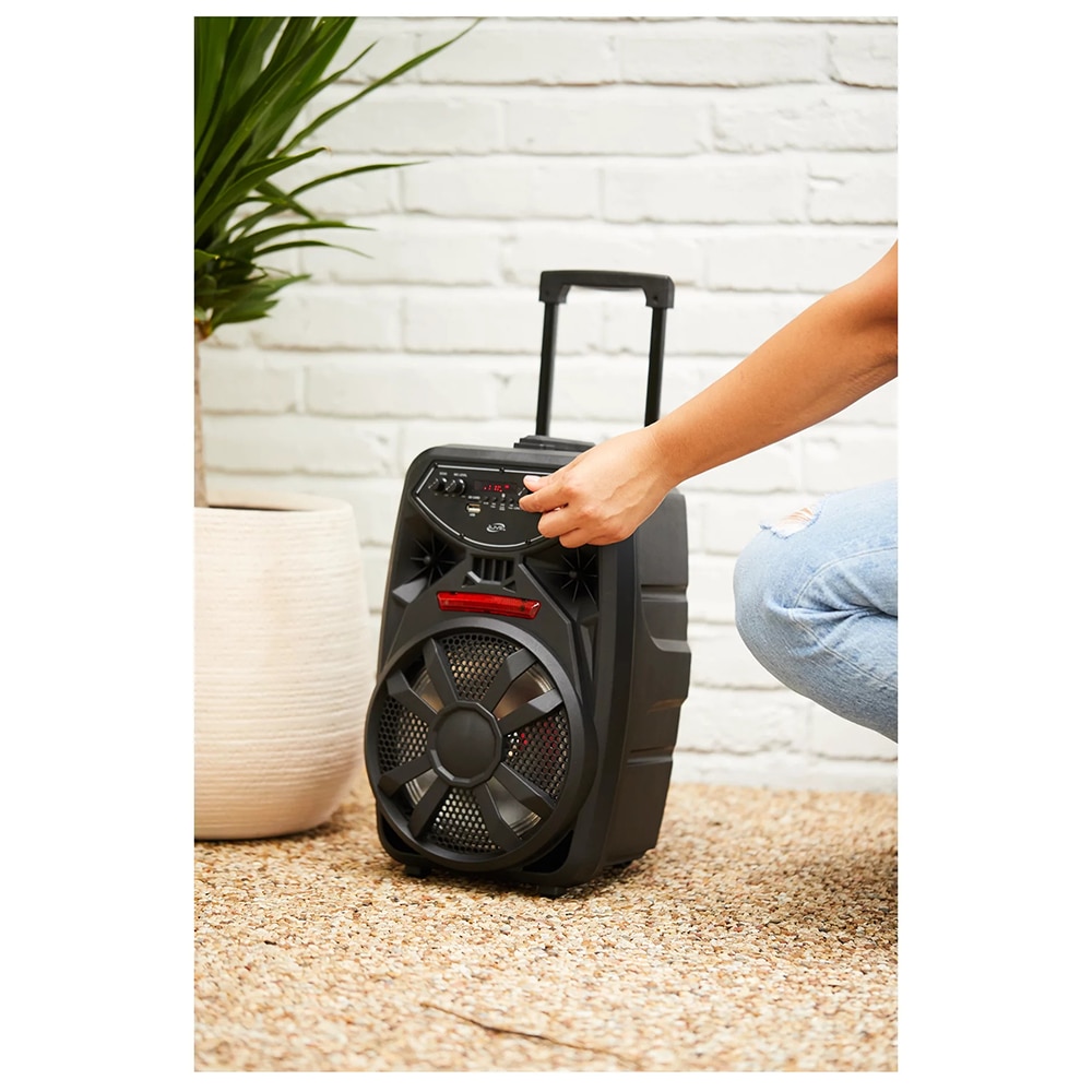 Bluetooth Tailgate Speaker, ISB380B, Black Parlantes Portatiles Bluetooth Bluetooth Speaker Portable. 