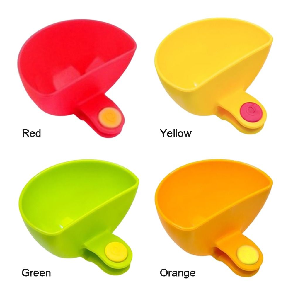 JCZX 4Pcs Creative For Dinner Plate Dip Holders Clip-on Bowl Sauce Holder Sauce Grab Dip Clip Bowls Sauce Dip Container. 