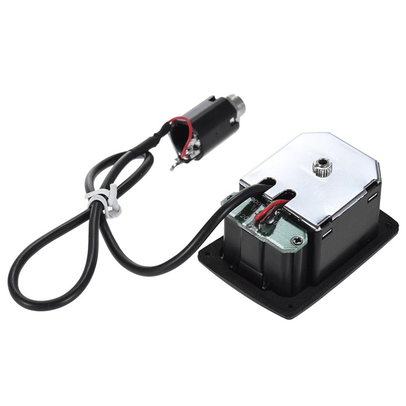 2X Uk-300T Ukulele Piezo Pickup Preamp 2-Band Eq Equalizer Ukelele Pickups Tuner System. 
