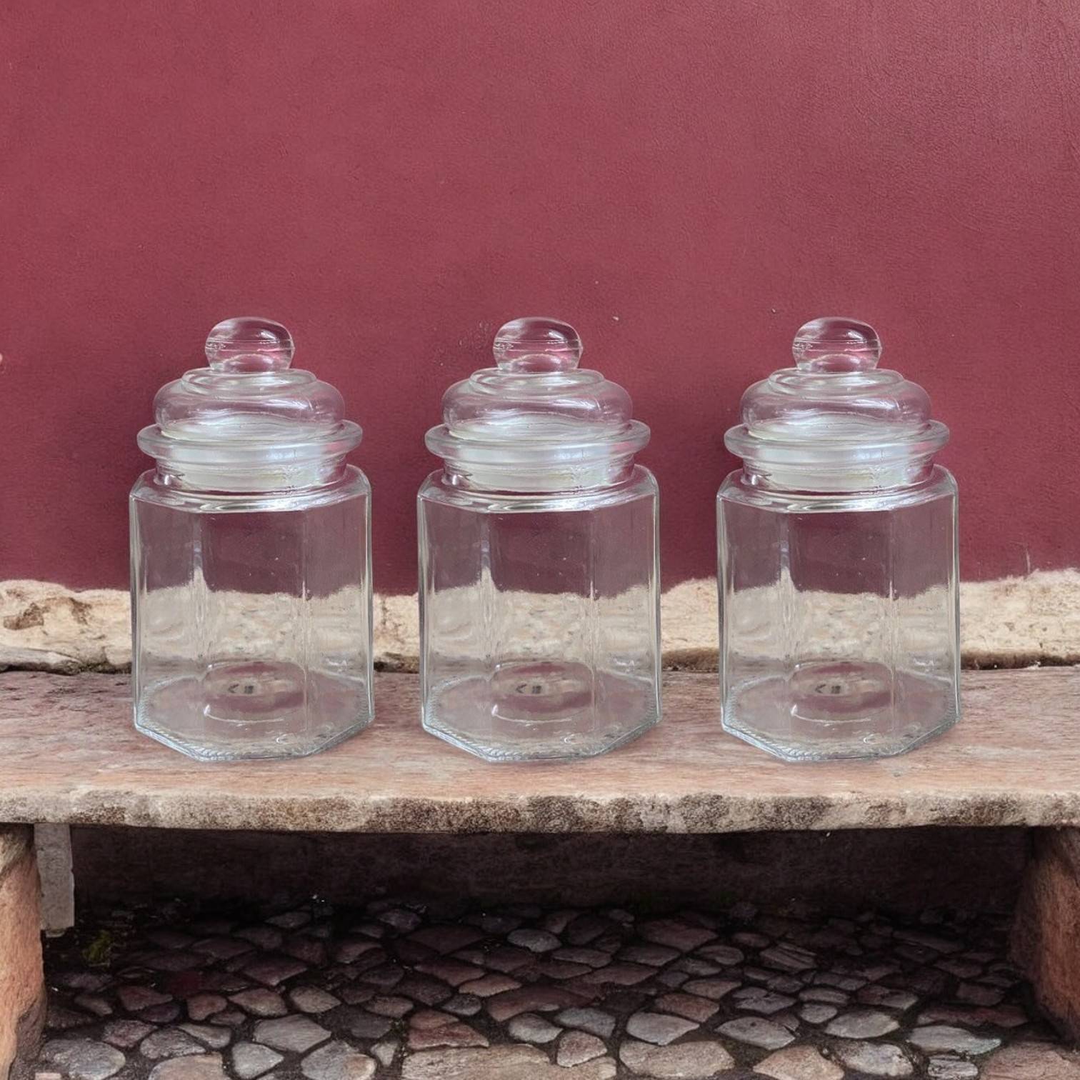 300 ml Small Mason Jars - Home Centre, Set of 3
