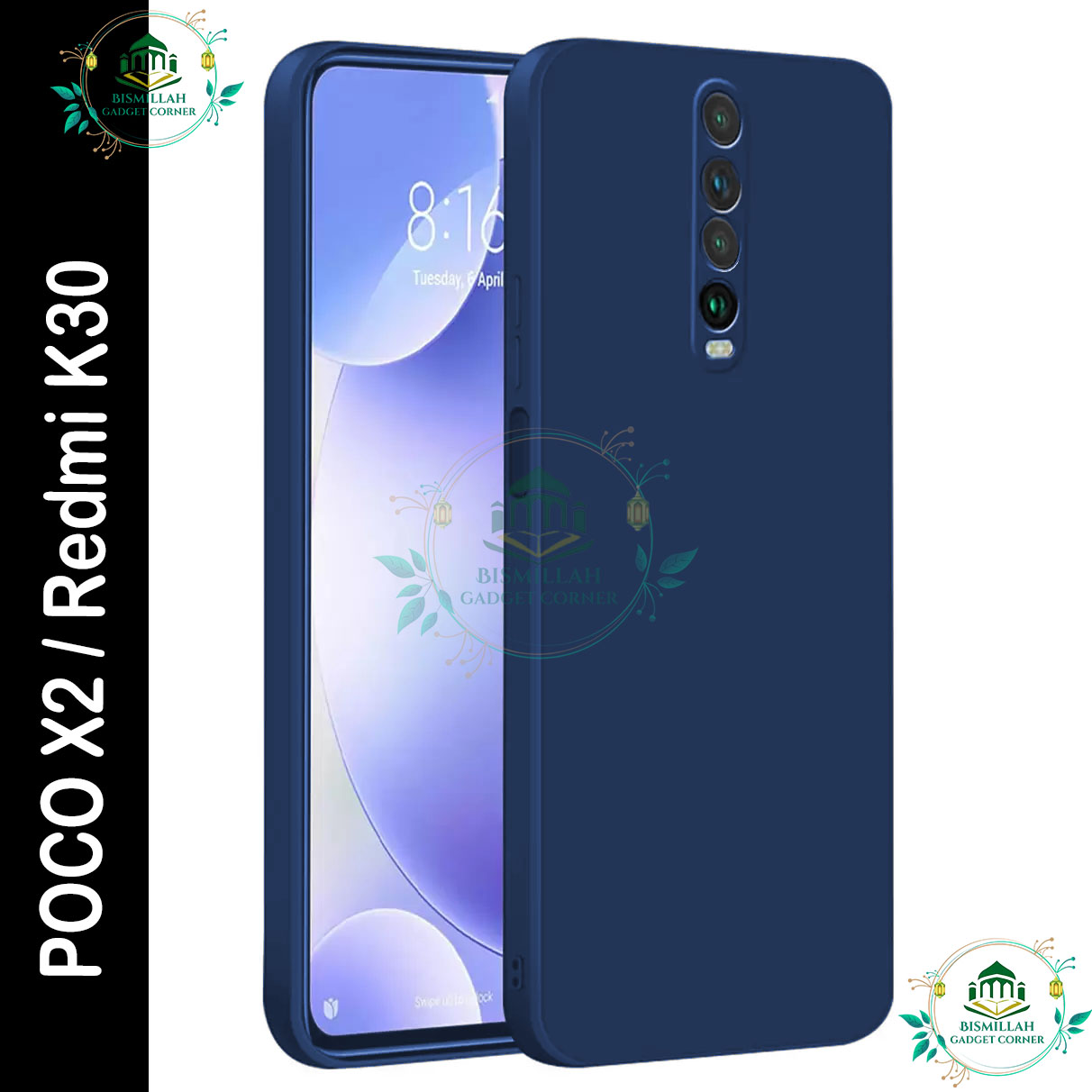 Xiaomi Poco X2 / Xiaomi Redmi K30 Back Cover Silicon Case Matte Casing Full Camera Protactor Shockproof Bumper Cases/cover