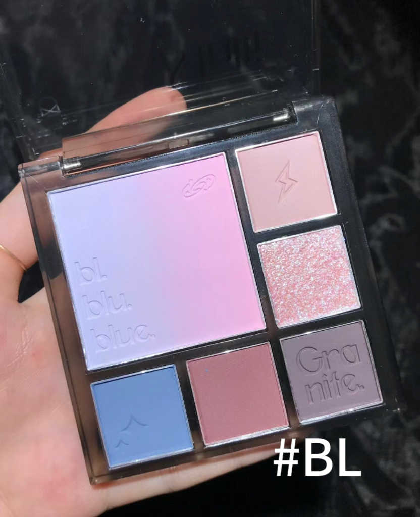 CZEL Eyeshadow palette authentic gradient blush palette in one for daily commuting, natural and smart, soft color gradient eyesh. 