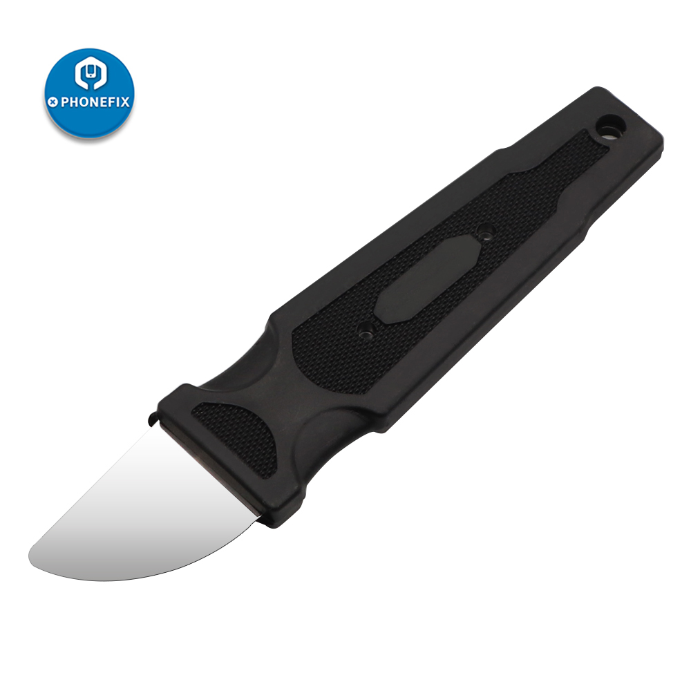 JAKEMY JM-OP12 Metal Blade LCD Touch Screen Tommy Bar Opening Pry Tool Teardown Cutter Disassemble Repair Tool for iPhone iPad. 