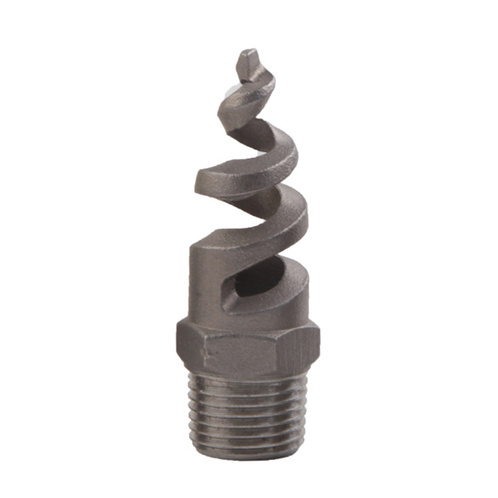 Spiral Nozzle Compt Solid Core Male Thread Spiral Cone Nozzle. 