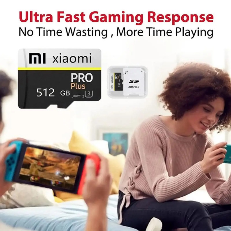 100%Original Product+FREE Shipping+COD Xiaomi 2TB 1TB Class 10 Micro TF SD Card High Speed Memory Card 512GB 256GB SD Memory Card For Nintendo Switch Phone/Ps4/Ps5. 