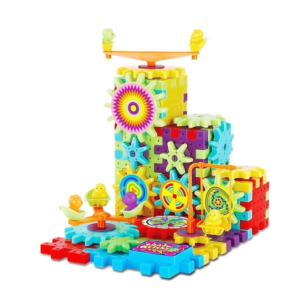 FunBlast Magical Blocks - Magical Building Blocks 3D Lego City  Magic Play Stacking Set DIY for Brain Development Educational Logo City 101 Pcs