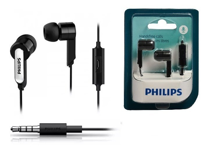 Philips SHE1405BK/94 Wired Headset with Mic. 