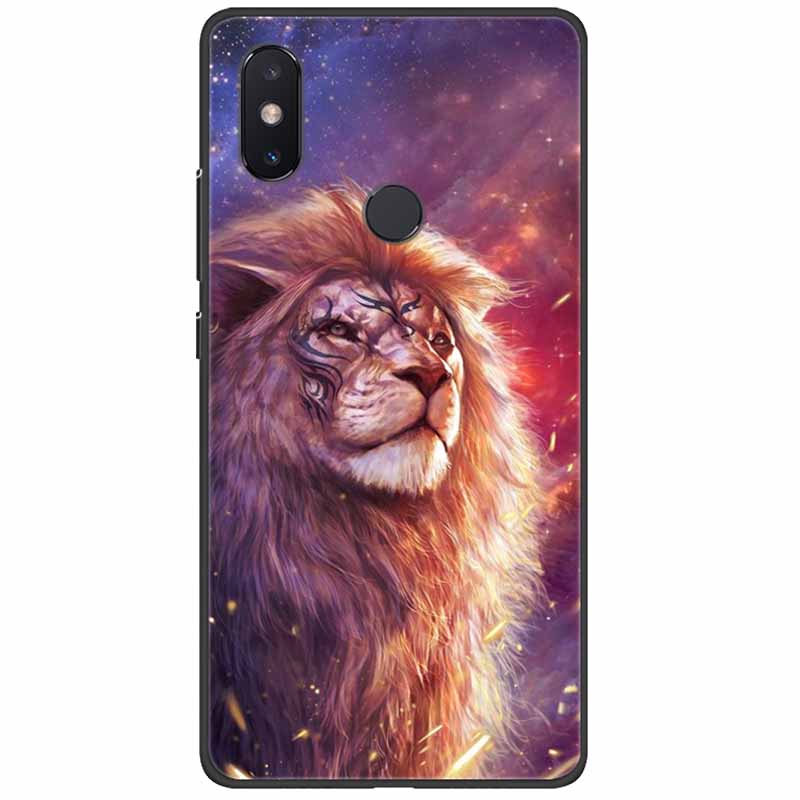 Case For Xiaomi Mi Max 3 Cover Mix3 Mix2s Sofft Silicone TPU Cat Lion Back Cases For Xiaomi Mi Mix 2s Cases 2 Max3 Max2 Fundas. 