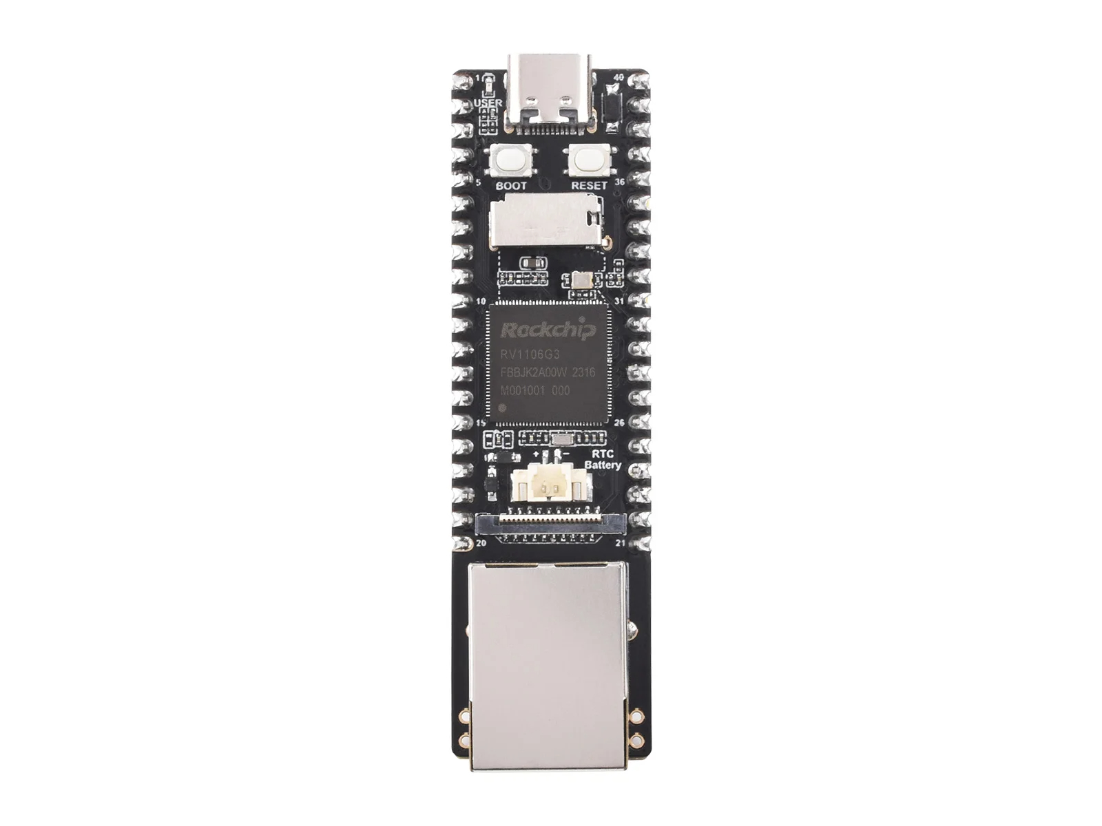 AgeLuckfox Pico Pro/Max RV1106 Linux Micro Development Board, Integrates ARM Cortex-A7/RISC-V MCU/NPU/ISP