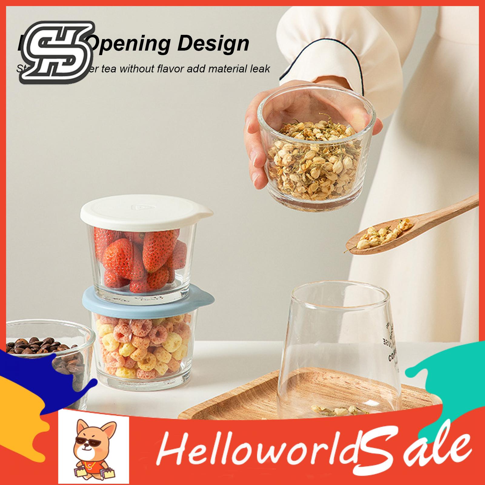 HelloWorld Food Container Stackable Fruit Shake Food Preservation Box. 