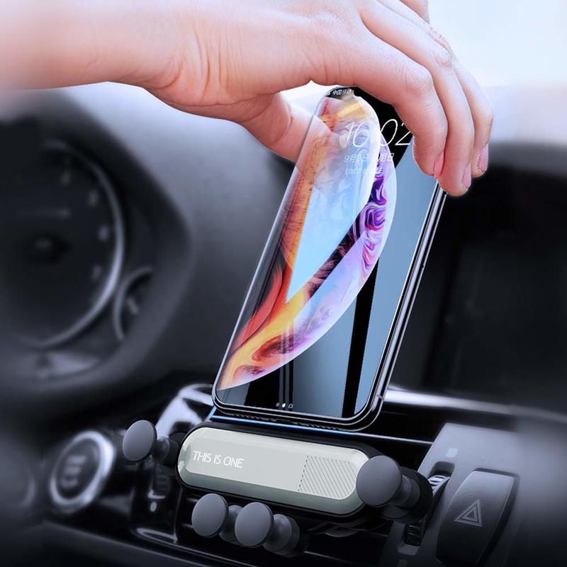 【happy one】This Is One Universal Auto-grip Car Phone Mount IPhone Samsung Iottie Easy One Touch Auto Clamping Holder Stand. 