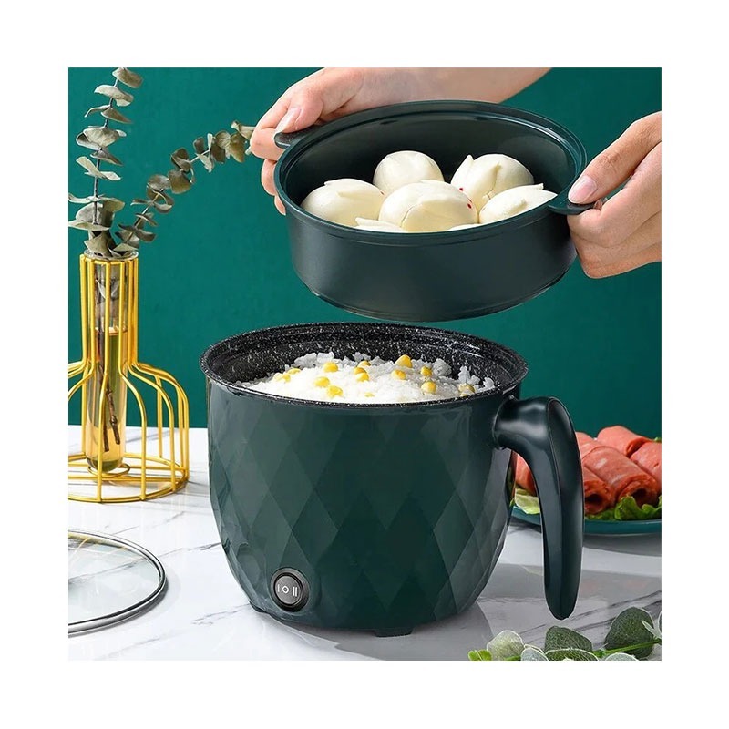 New JS-KA 2024101 Multifunctional Non-stick Mini Rice Cooker Non-Coated Household Electric Cooker Electric Frying Pan. 