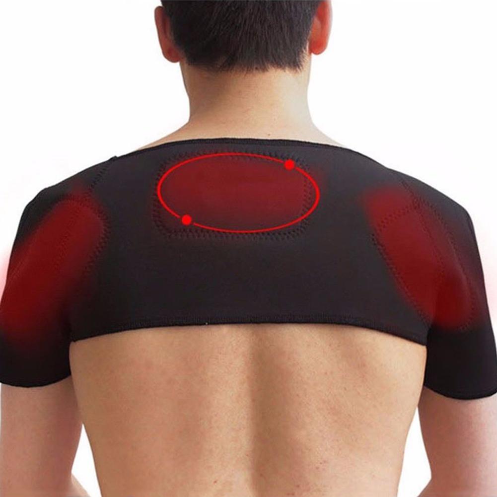 Joylife 3 Size Ourmaline Self-heating Shoulder Support Massager Magnetic Cervical Frozen Shoulder Pad Massage Dropshipping
