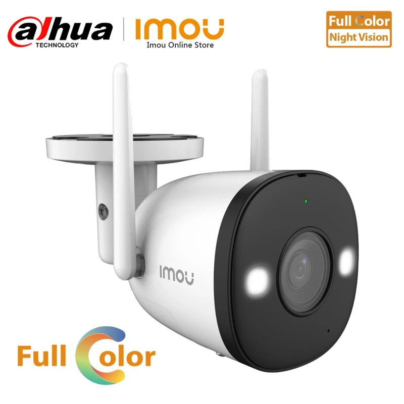 Dahua imou 2E  IPC-F22FP Smart color night,Dual Antena  2MP Outdoor Wi-Fi Camera Waterproof. 