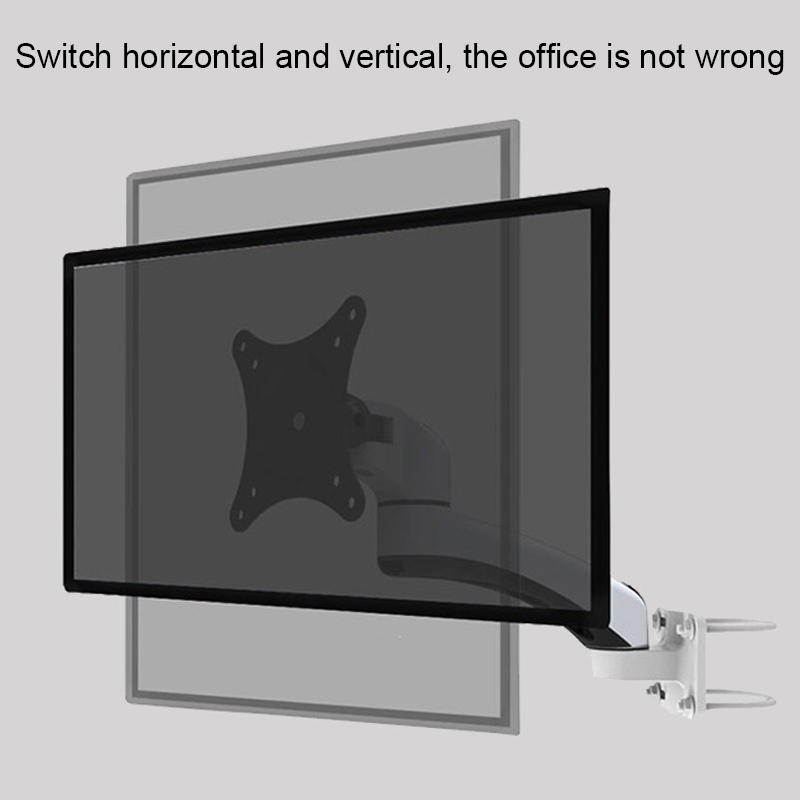 Gibbon Mounts FE111B Punch-Free Wall-Mounted Computer Monitor Stand. 