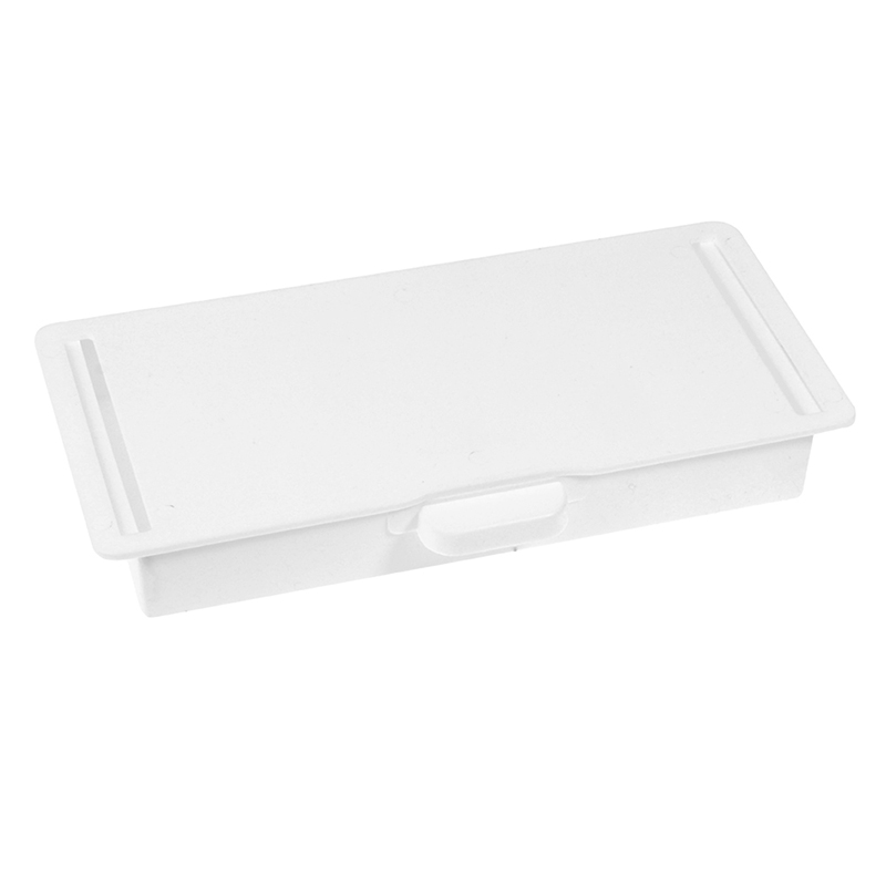 Under Desk Storage Box Invisible Drawer Desk Bottom Paste Type Finishing Box. 