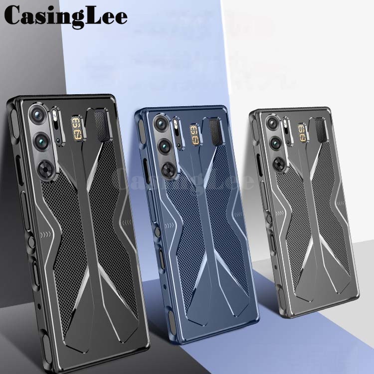 For Nubia Redmagic 9 Pro Case Heat Dissipation Cover Soft Back PC Hollow Breathe Nubia Redmagic9 Red Magic 9 Pro