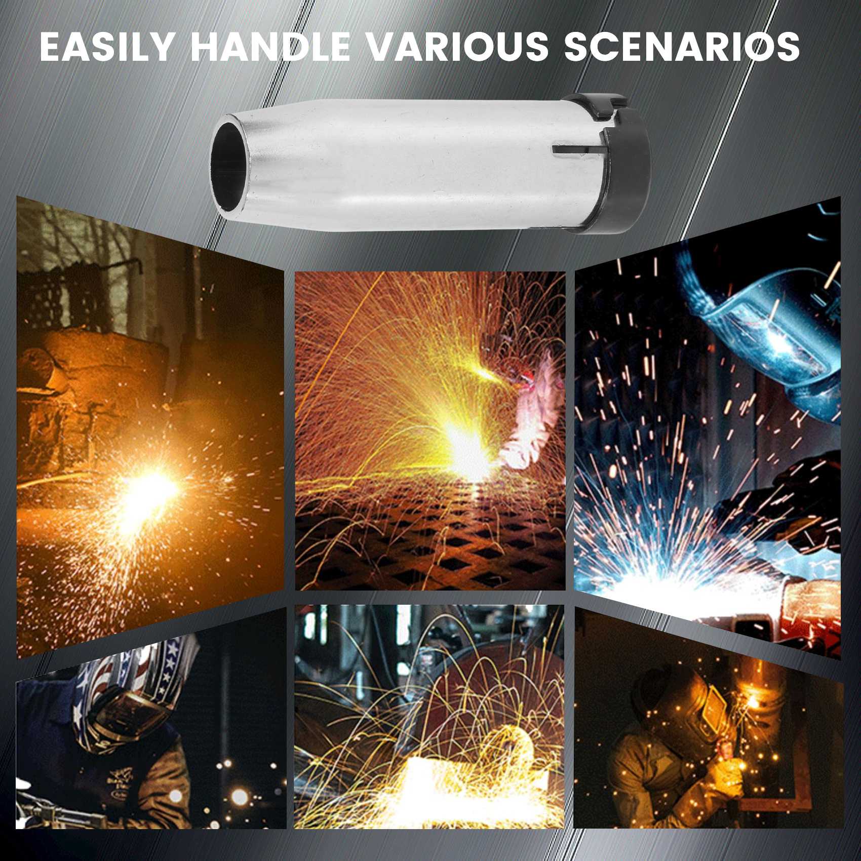 Contact Tip Conical Nozzle & 24KD MB24 MIG Welding Torch 59Pcs. 