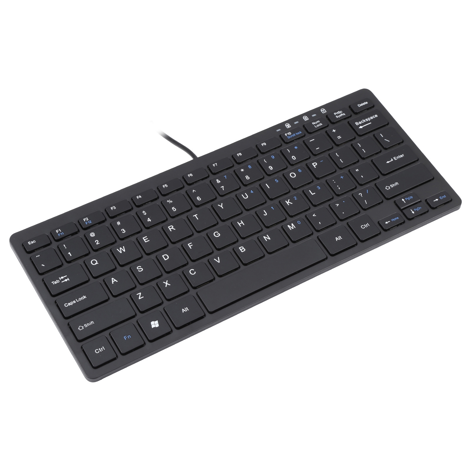 450 78 Keys Ultra-thin USB Wired Keyboard. 