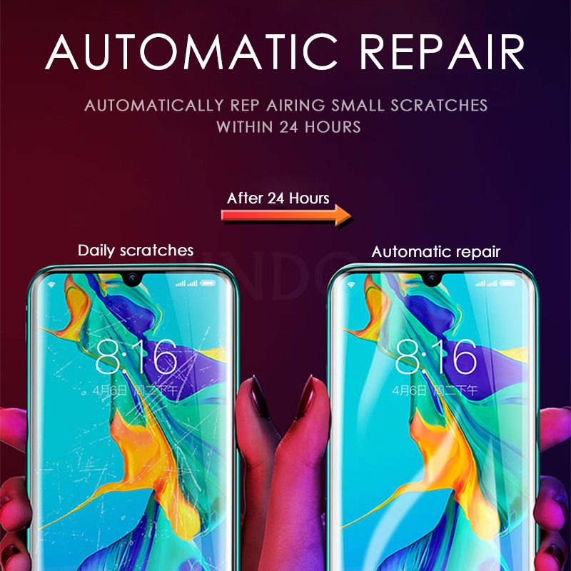 2019 2 Smart for Huawei PY5 Y6 Hydrogel Film for Huawei Y7 Y9 Y9S 2018 ii Screen Protector, for Pro P Smart Plus 021 S Z. 
