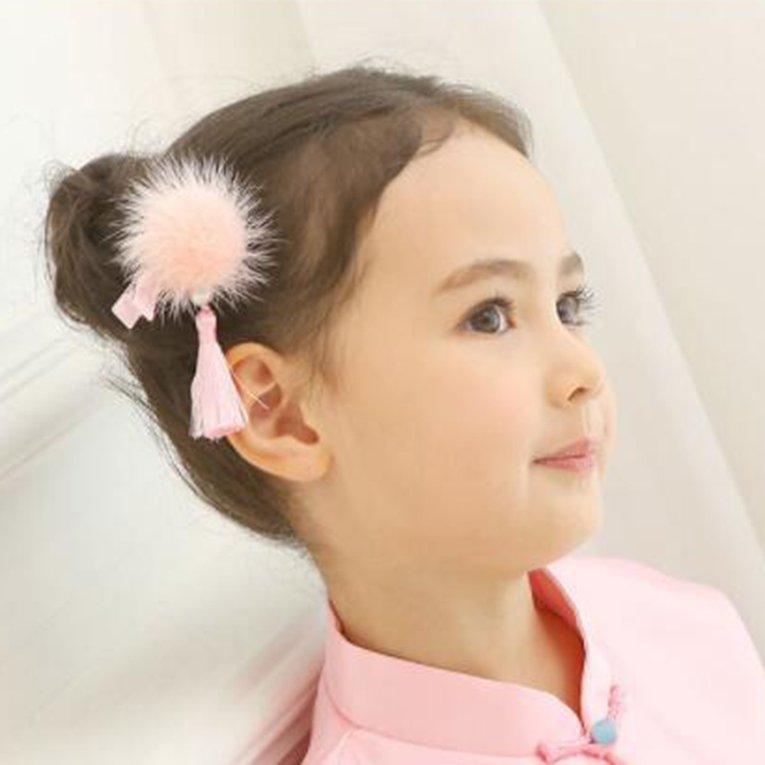 Te Chinese Tassel Style Baby Girl Hairpins Hair Clips Accessories