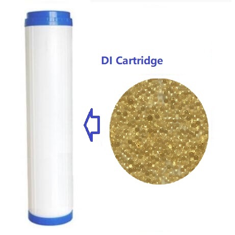 Ion Exchange Resin ,Water Filter Media Fills Standard 10â€ x 2.5â€³ Water Filter Used for water soft (RO Machine)-1 Liter(Usable Twice per liter) - Water Jar. 