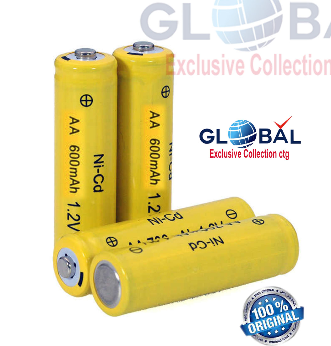 Battery for Trimmer AA 1.2V 600 mAh ( For Trimmer & multi purpose use)Rechargeable Heavy duty AA battery Ni-CD. Batteries for Kemei, HTC, Gami, Trimmer. Keyboard mouse Toys. 