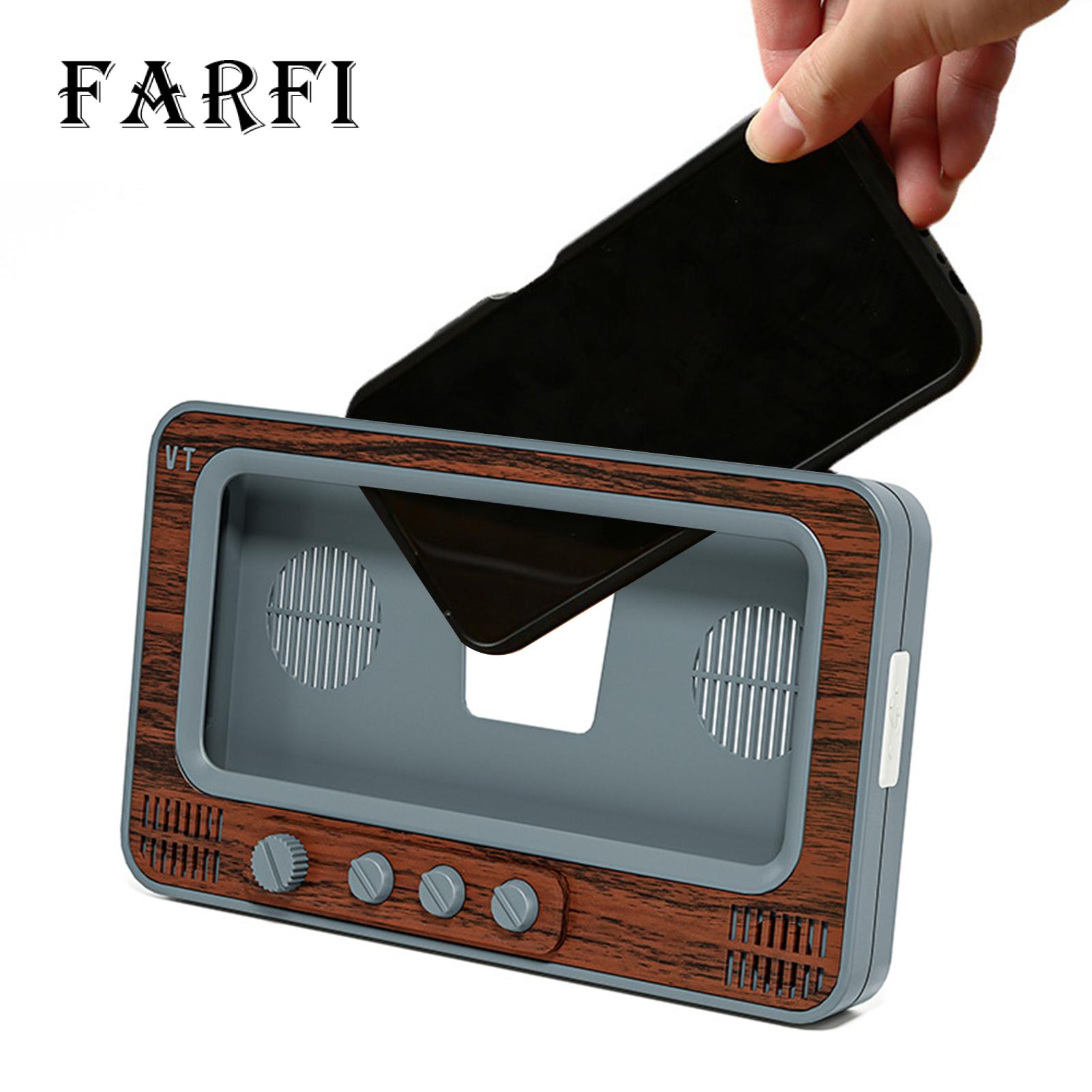 Retro Tv Phone Stand Retro Tv-shaped Phone Stand Portable Universal Desktop Holder less Than Mobile Phone Holder. 