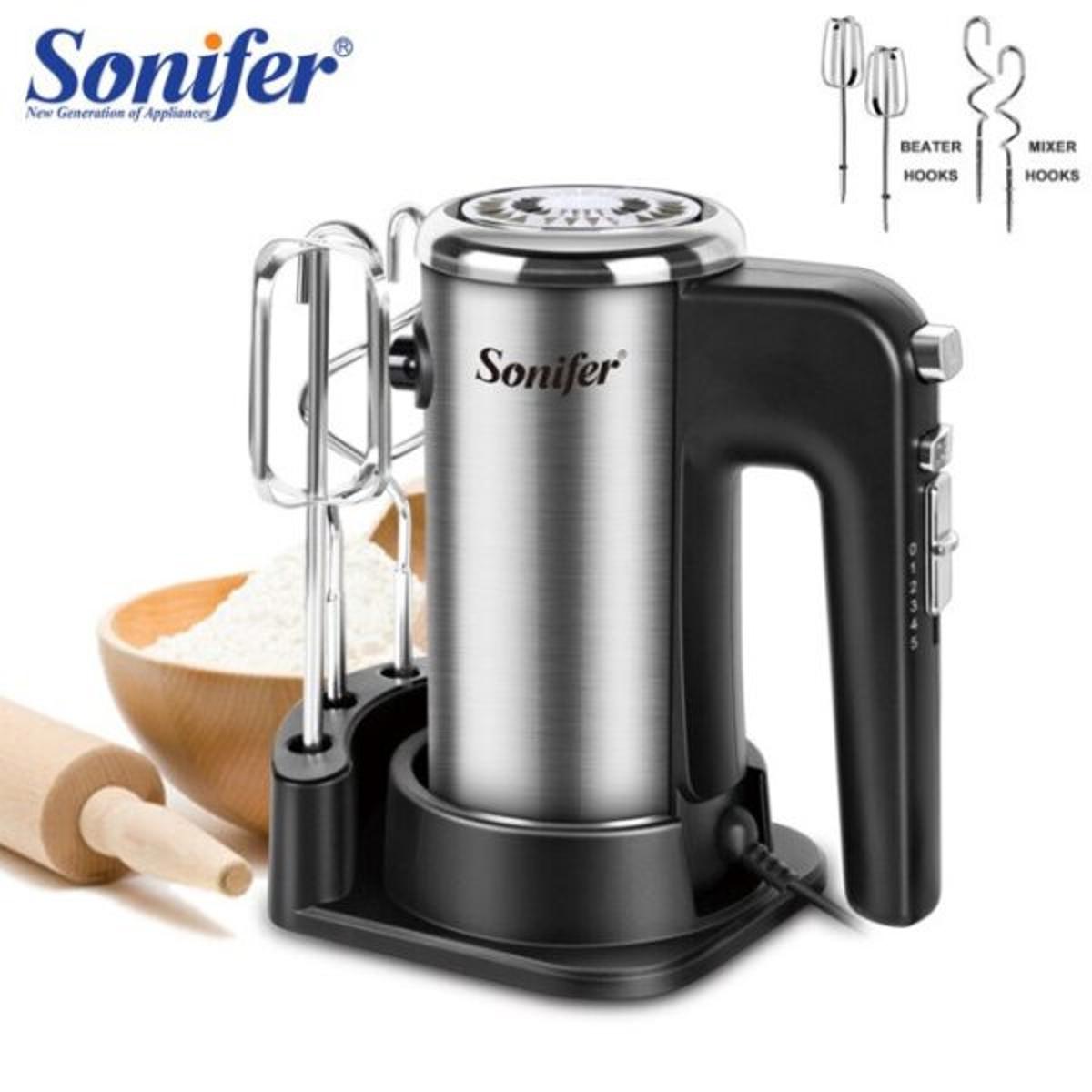 Premium Sonifer Electric Hand Mixer 2 in 1 – 7022