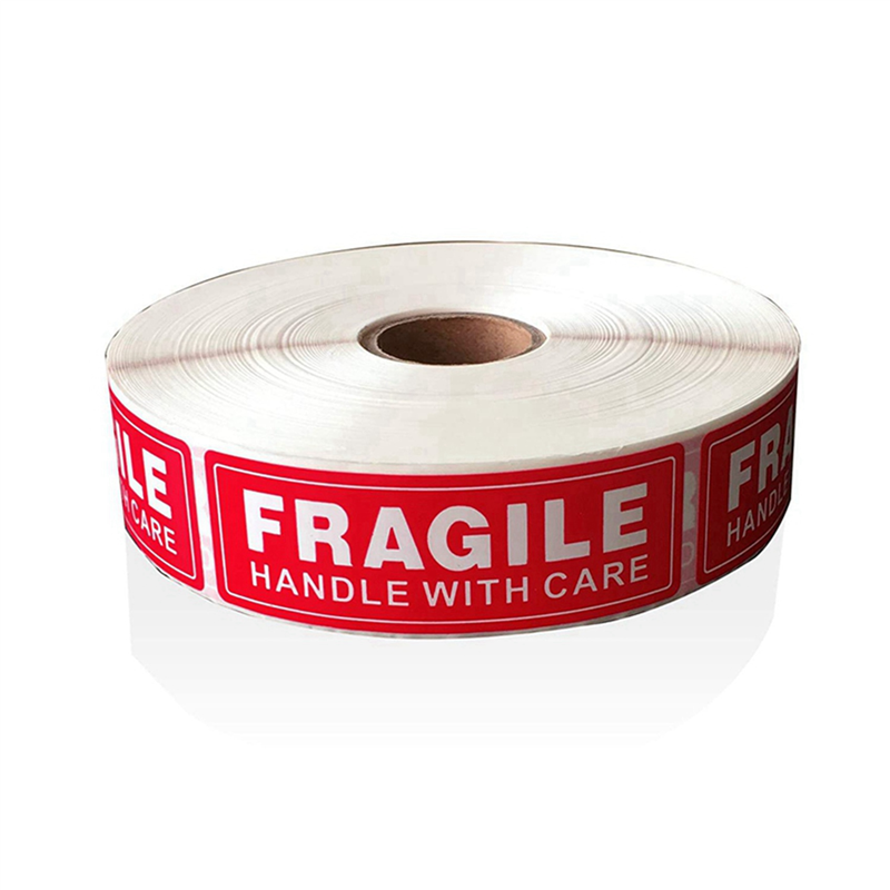 4 Roll/500Pcs Fragile Stickers - Fragile Handle with Care Labels - for Moving, Shipping, Mailing. 